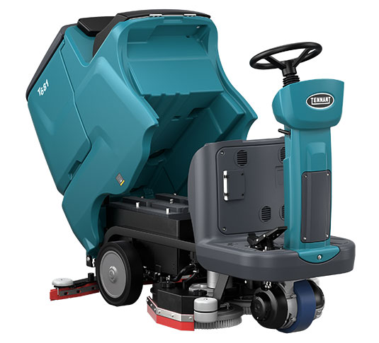 T681 Small Ride-On Floor Scrubber alt 2
