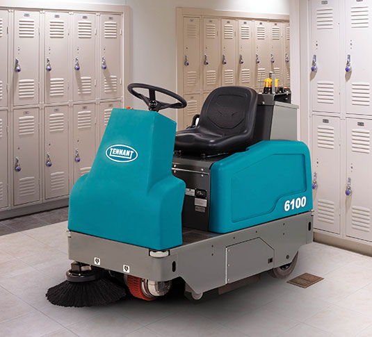 6100 Sub-Compact Battery Ride-On Floor Sweeper alt 10